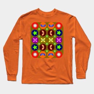 Shapes in color Long Sleeve T-Shirt